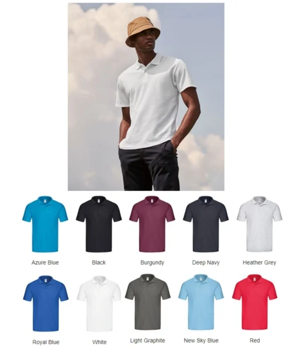 Fruit of the Loom SS158 Original Pique Polo